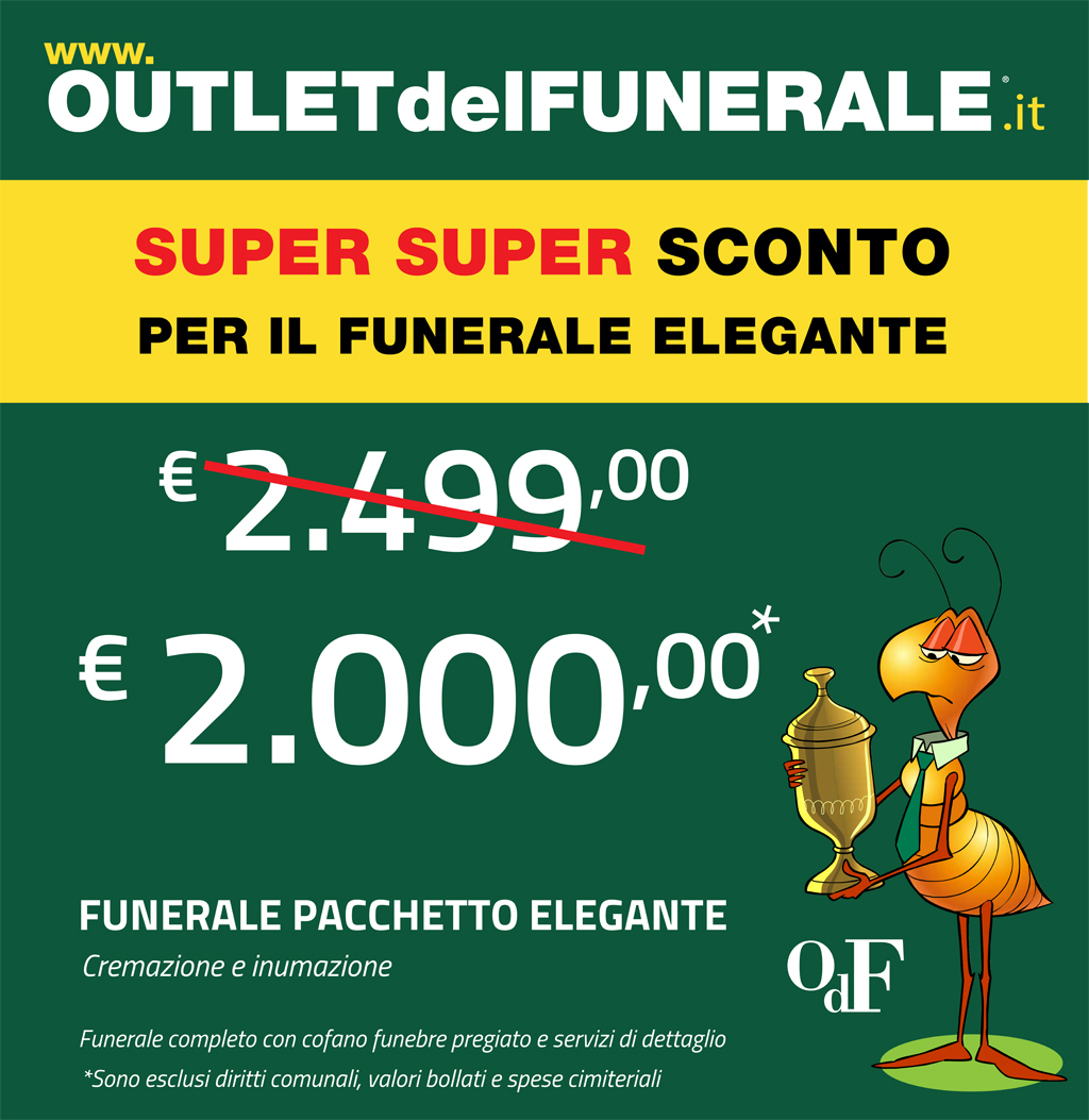 Promozione sul funerale: autunno di sconti con Outlet del Funerale
