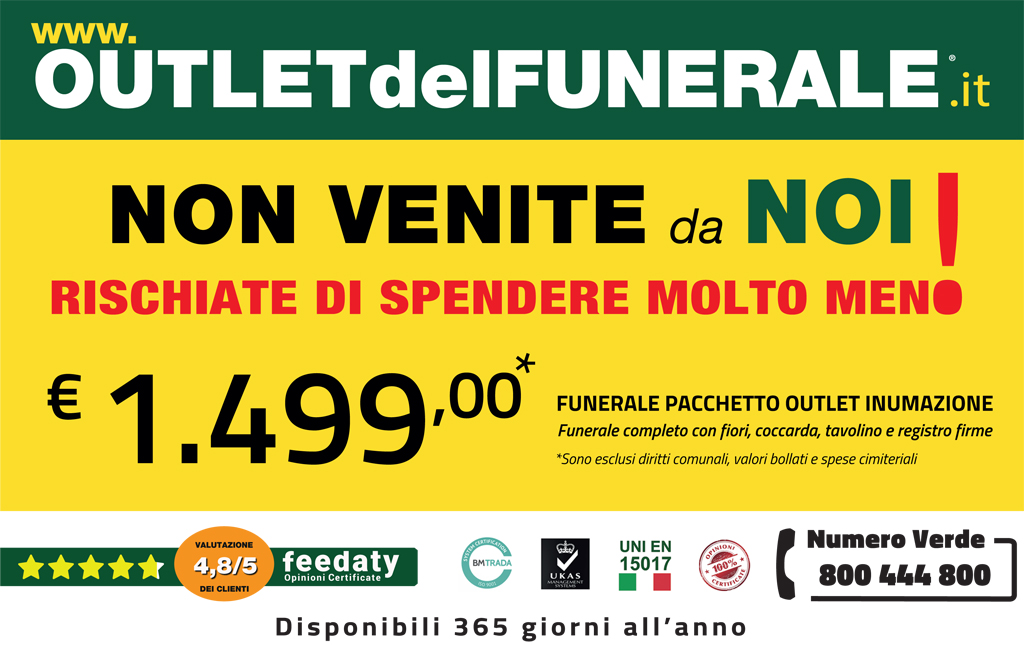 funerali all'Outlet del Funerale